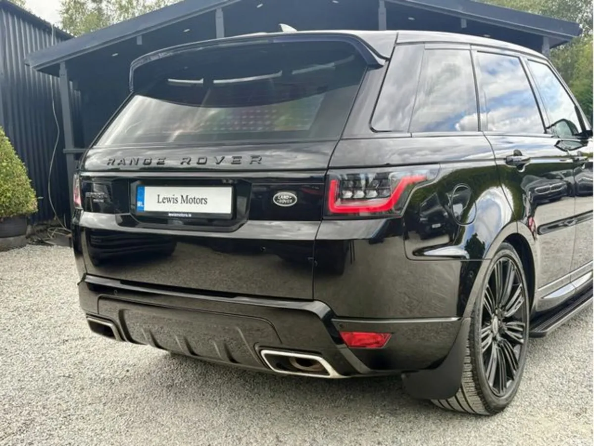 Land Rover Range Rover Sport SUV, Petrol Plug-in Hybrid, 2021, Black
