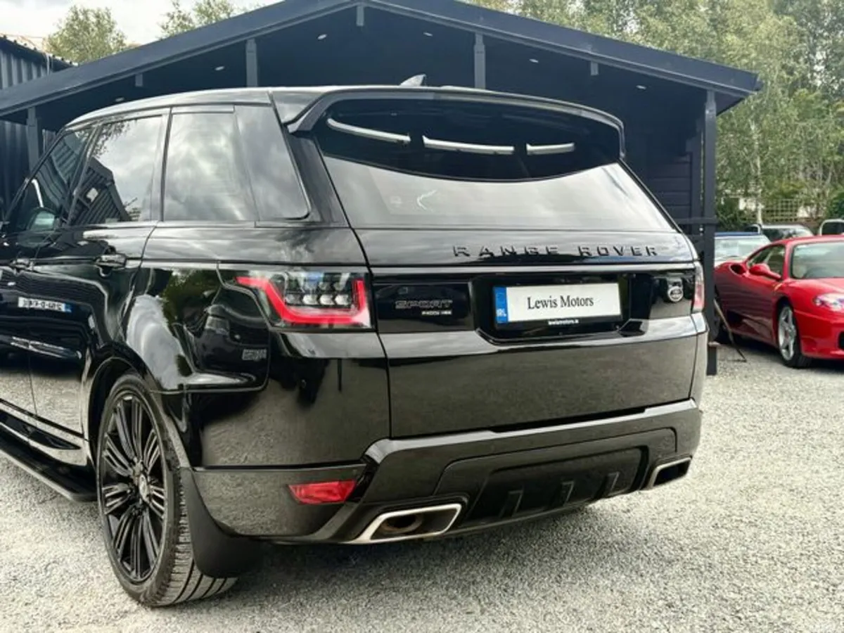 Land Rover Range Rover Sport SUV, Petrol Plug-in Hybrid, 2021, Black