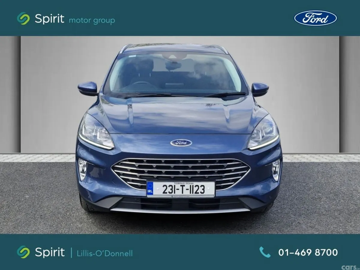 Ford Kuga SUV, Petrol Plug-in Hybrid, 2023, Blue