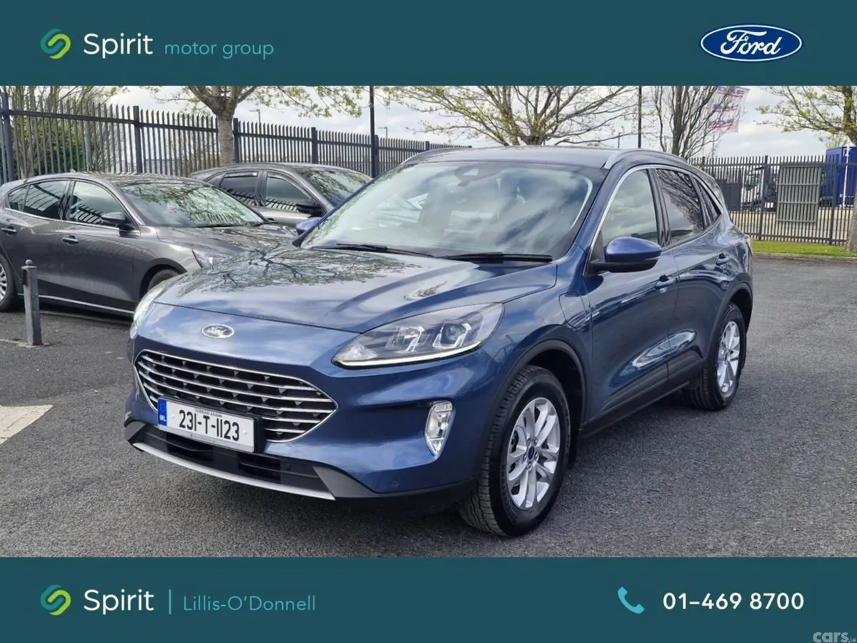 Ford Kuga SUV, Petrol Plug-in Hybrid, 2023, Blue