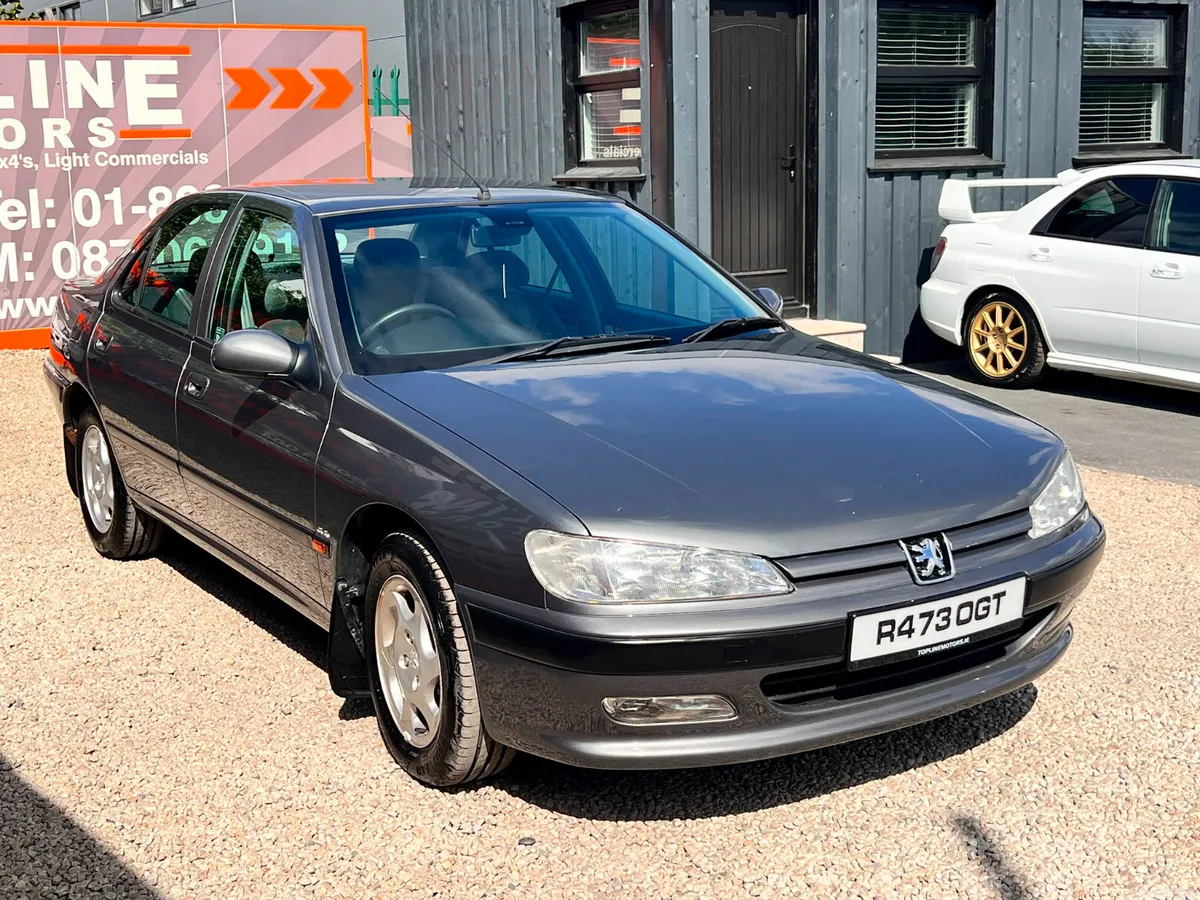 Peugeot 406 Saloon, Petrol, 1997, Grey