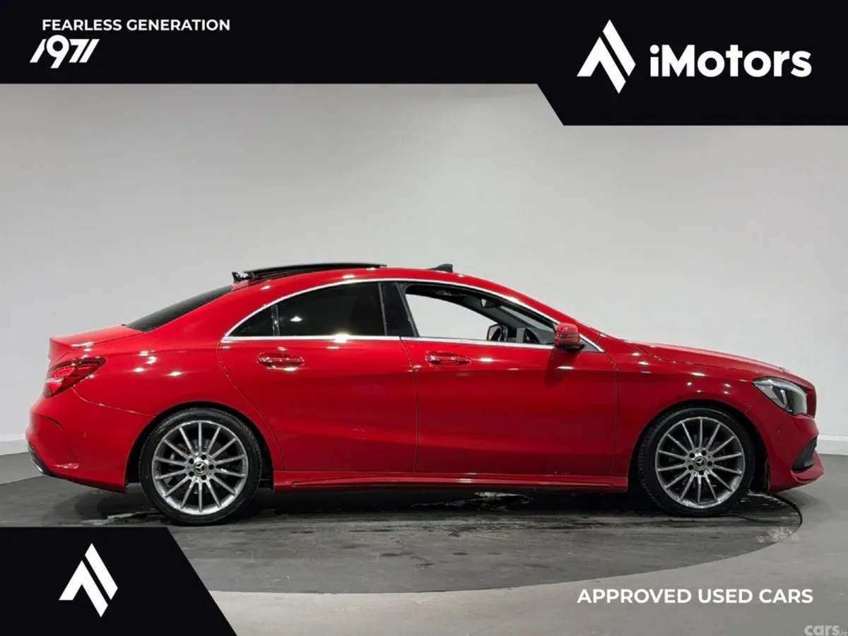 Mercedes-Benz CLA Saloon, Petrol, 2019, Red