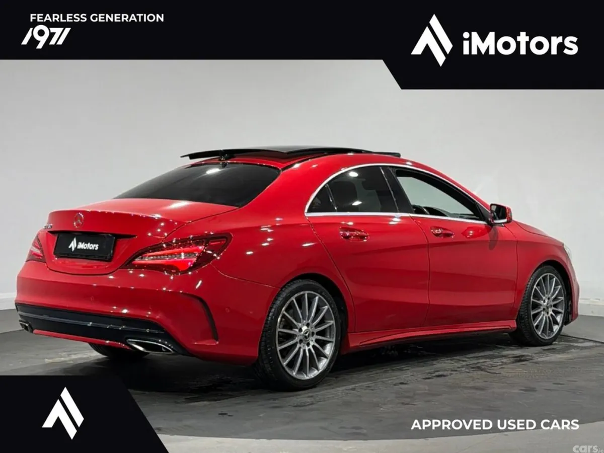 Mercedes-Benz CLA Saloon, Petrol, 2019, Red