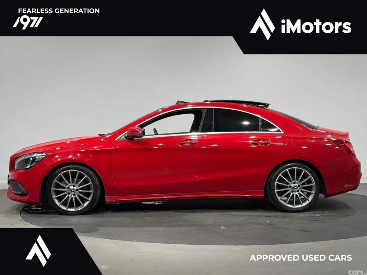 Mercedes-Benz CLA Saloon, Petrol, 2019, Red
