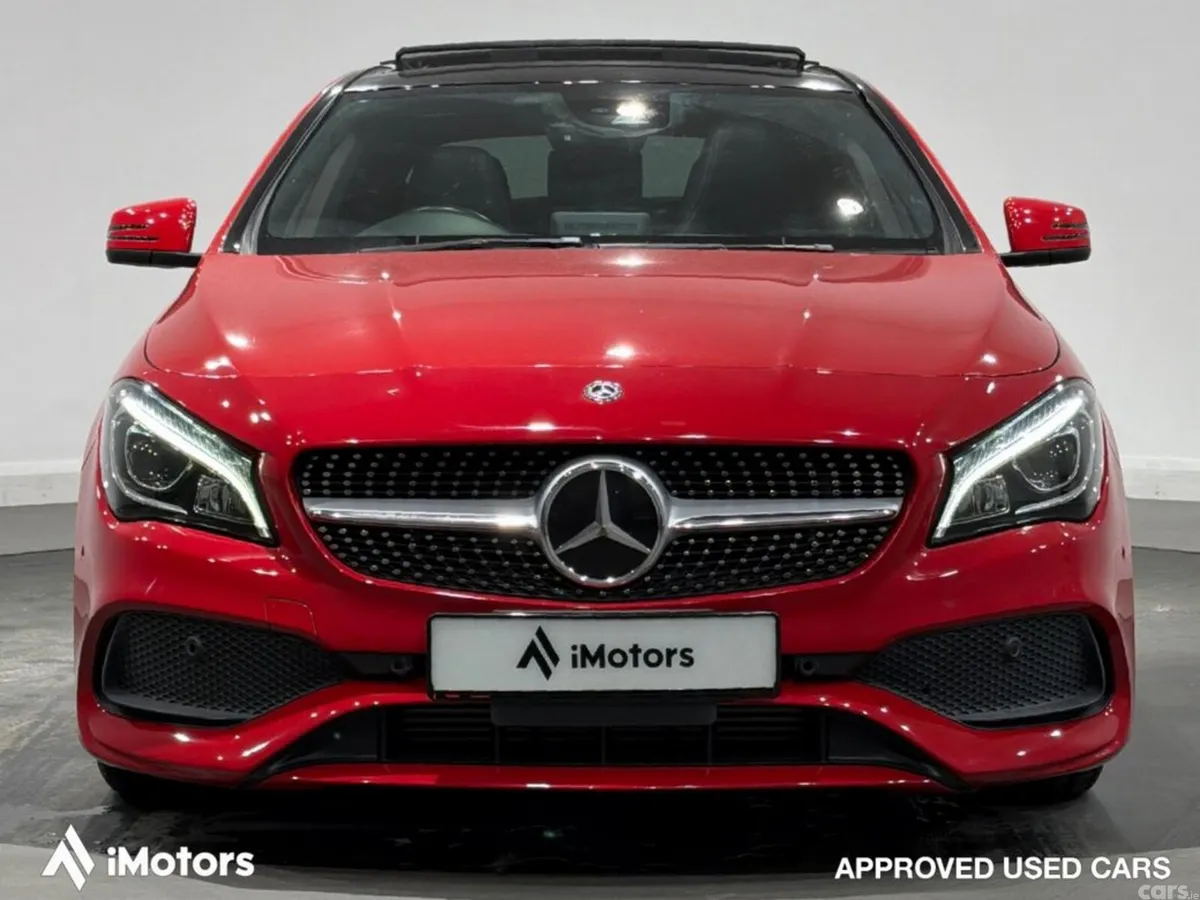 Mercedes-Benz CLA Saloon, Petrol, 2019, Red