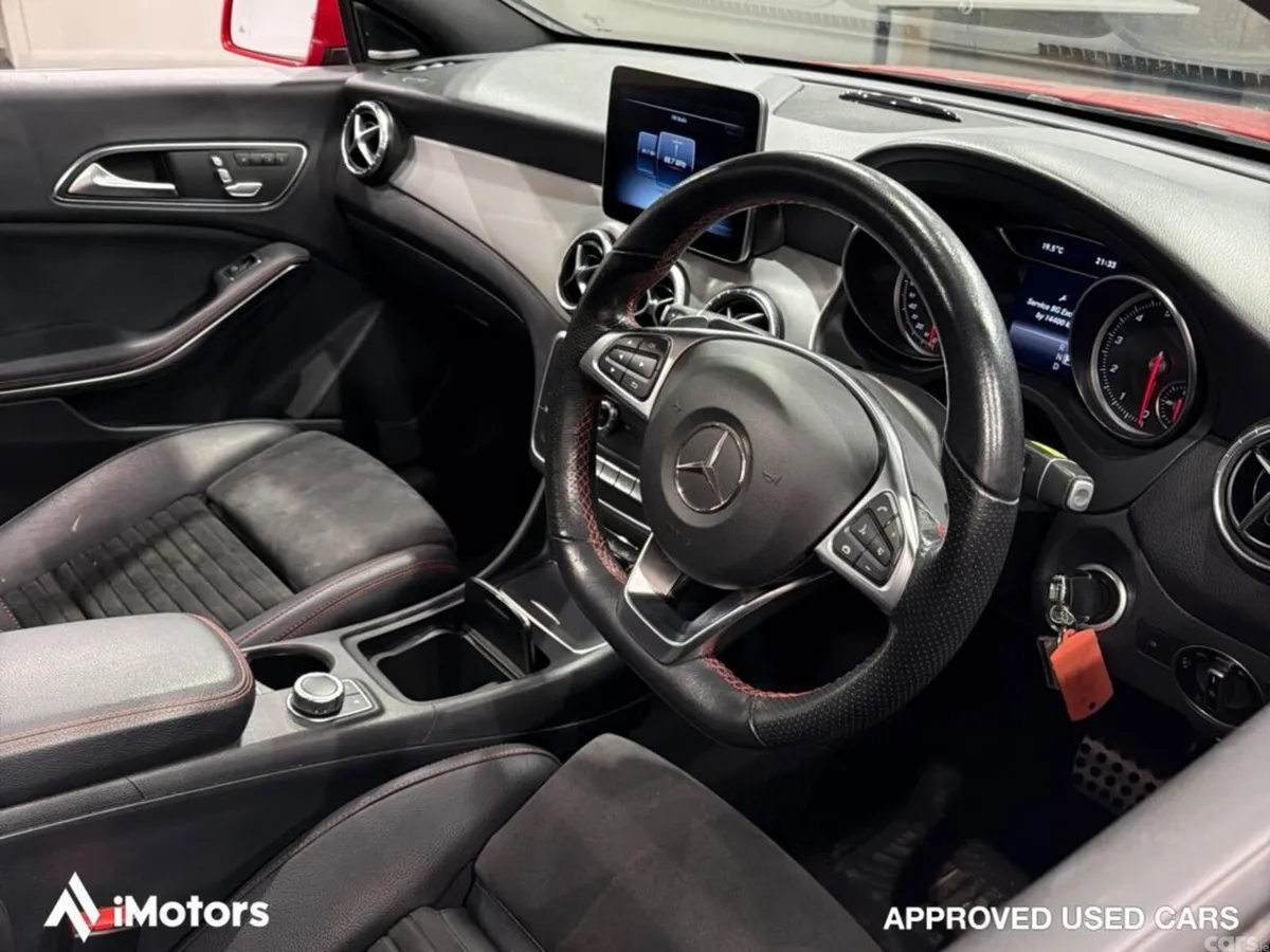 Mercedes-Benz CLA Saloon, Petrol, 2019, Red