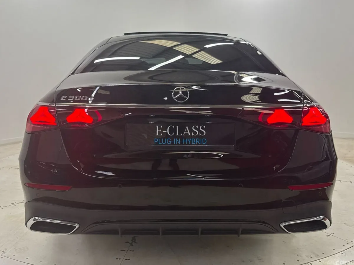 Mercedes-Benz E-Class Saloon, Petrol Plug-in Hybrid, 2026, Black
