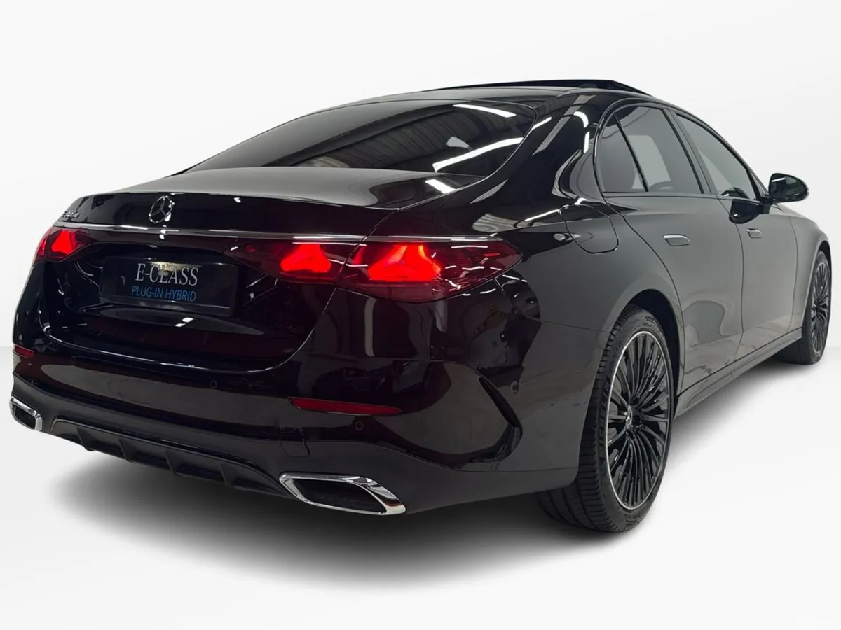 Mercedes-Benz E-Class Saloon, Petrol Plug-in Hybrid, 2026, Black