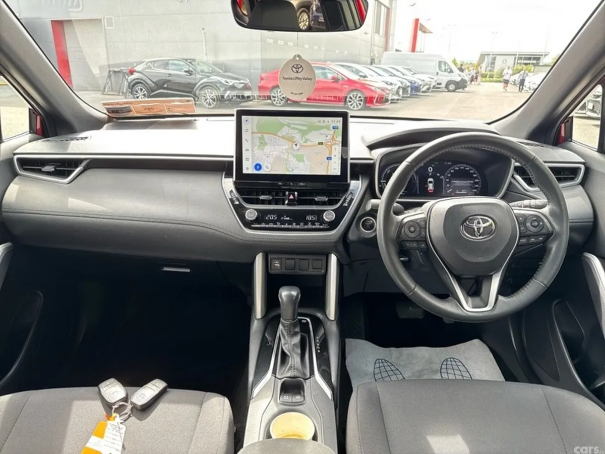 Toyota Corolla Cross SUV, Petrol Hybrid, 2023, Red