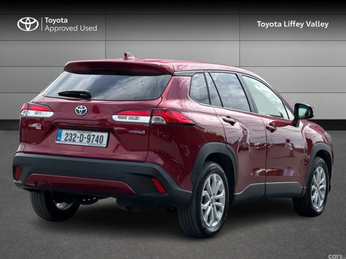 Toyota Corolla Cross SUV, Petrol Hybrid, 2023, Red