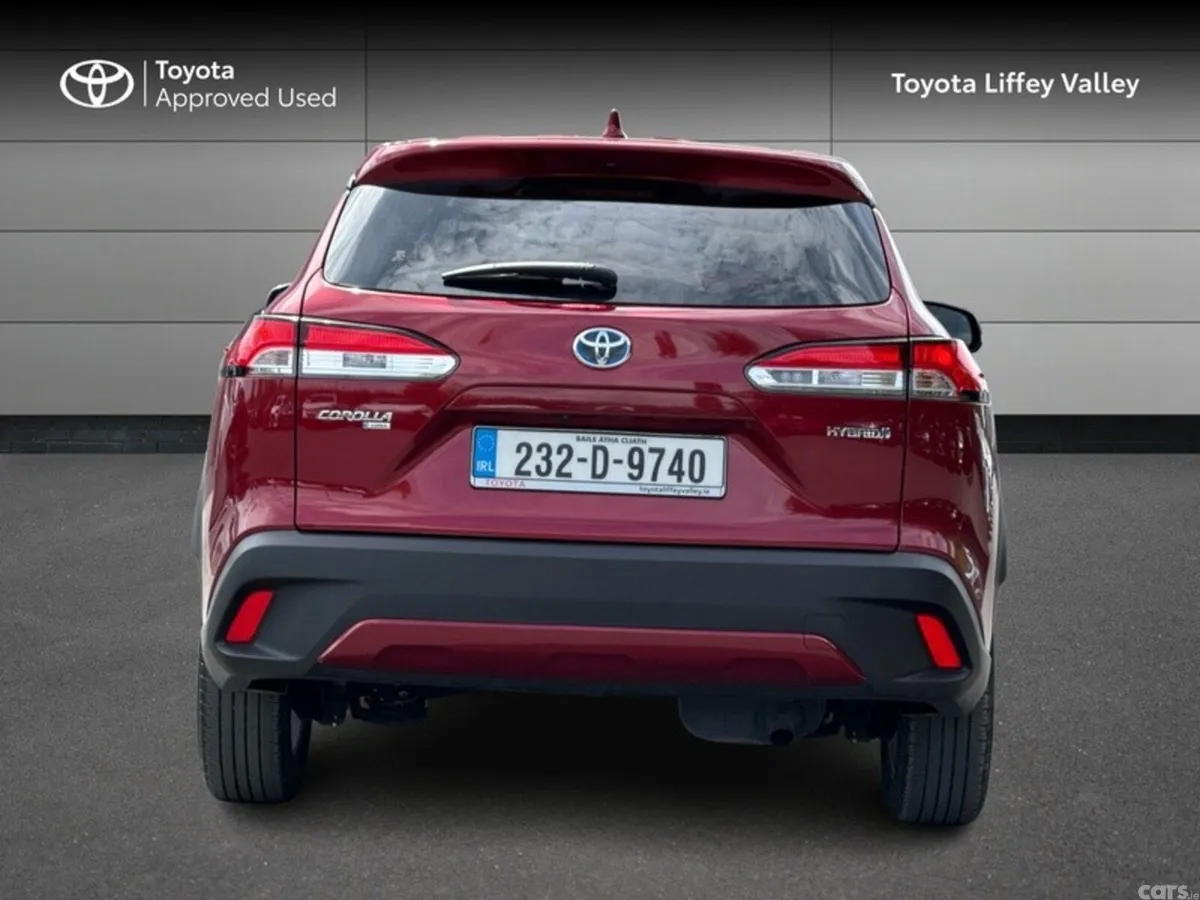 Toyota Corolla Cross SUV, Petrol Hybrid, 2023, Red