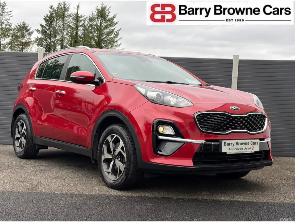 Kia Sportage MPV, Diesel, 2020, Red
