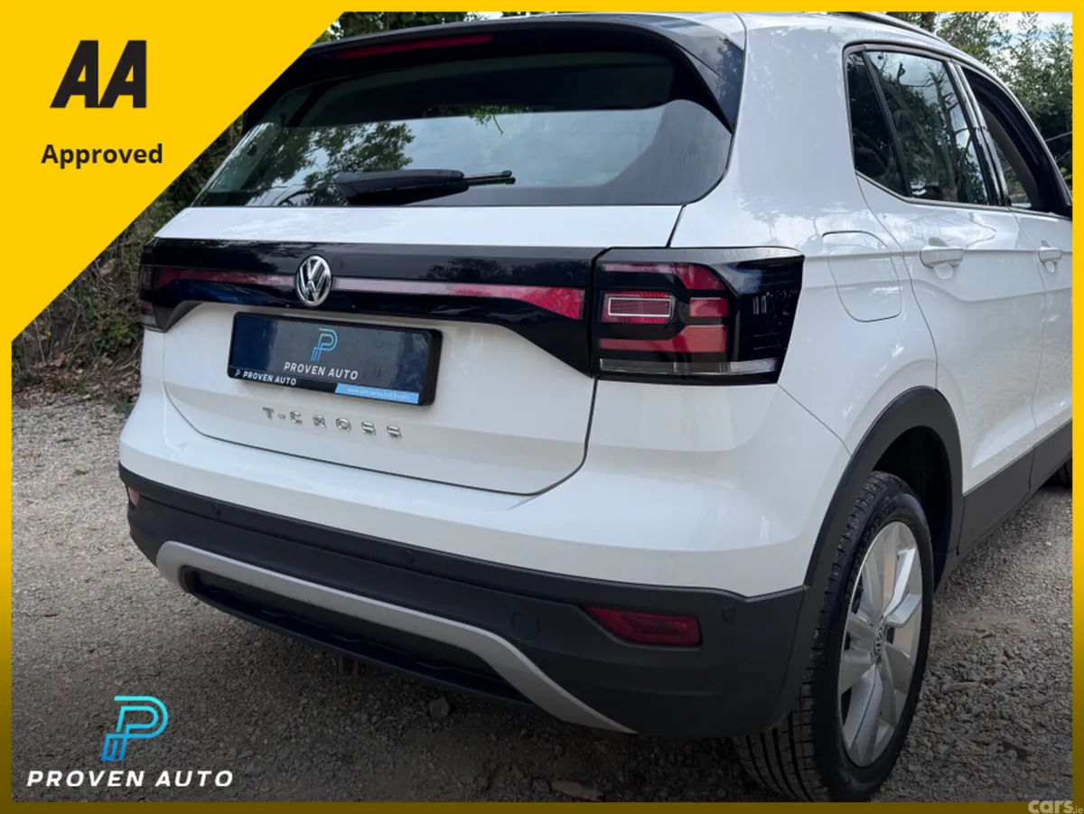Volkswagen T-Cross Hatchback, Petrol, 2019, White