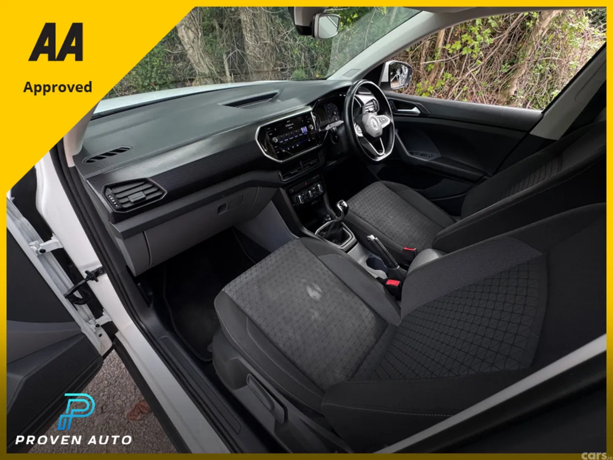 Volkswagen T-Cross Hatchback, Petrol, 2019, White