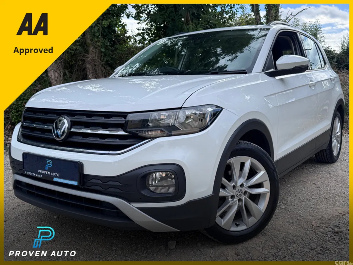 Volkswagen T-Cross Hatchback, Petrol, 2019, White