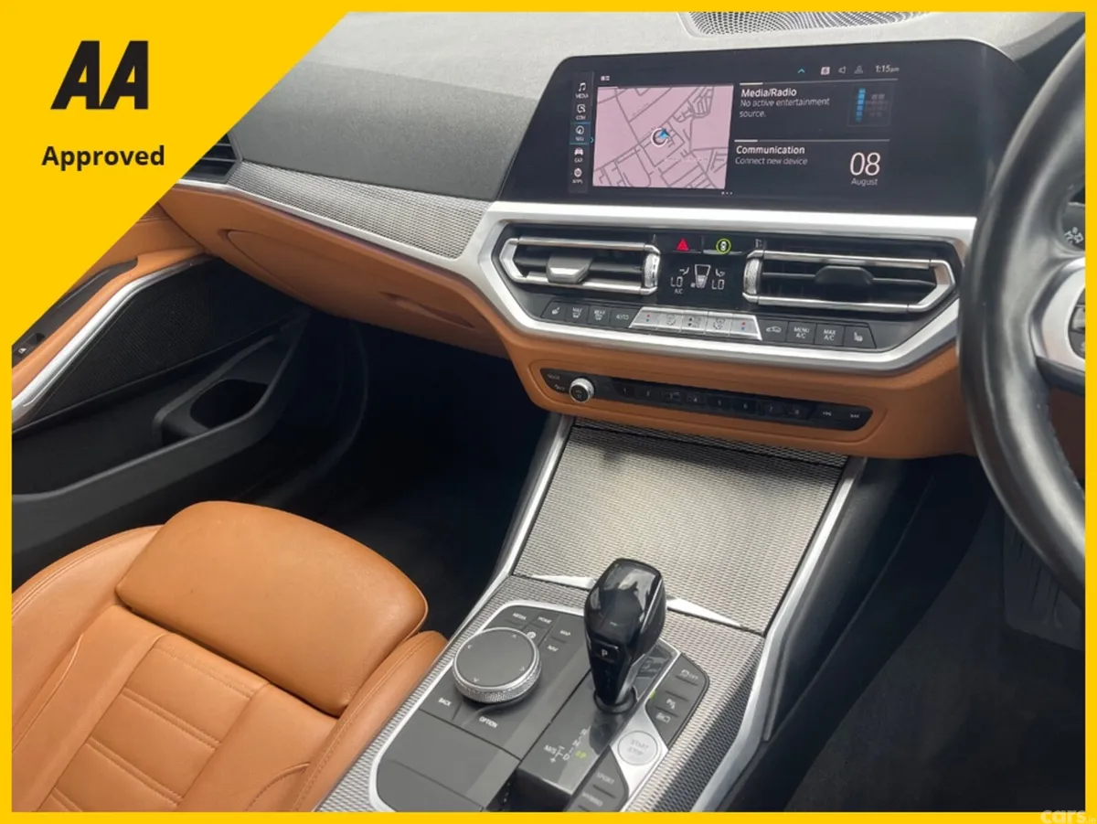BMW 3-Series Saloon, Petrol Plug-in Hybrid, 2020, Black