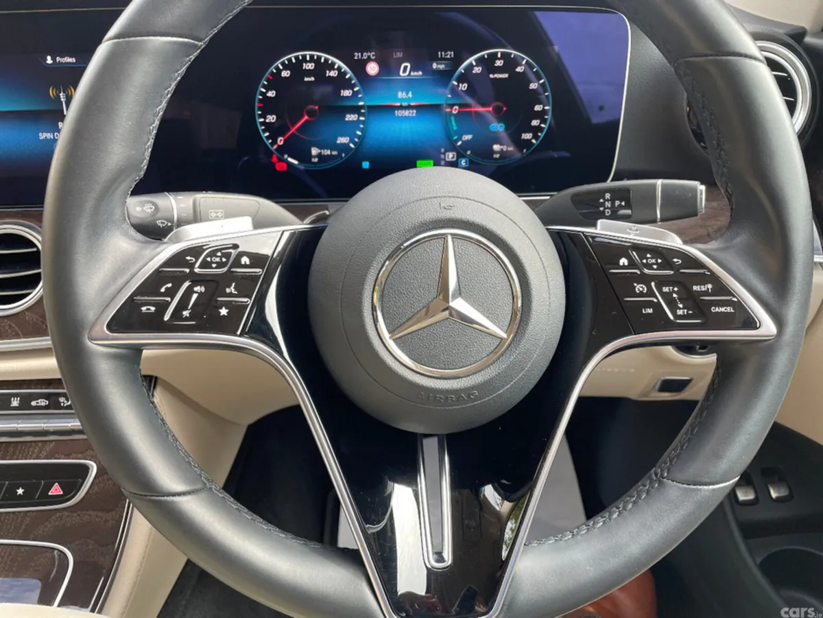 Mercedes-Benz E-Class Saloon, Petrol Plug-in Hybrid, 2022, Red