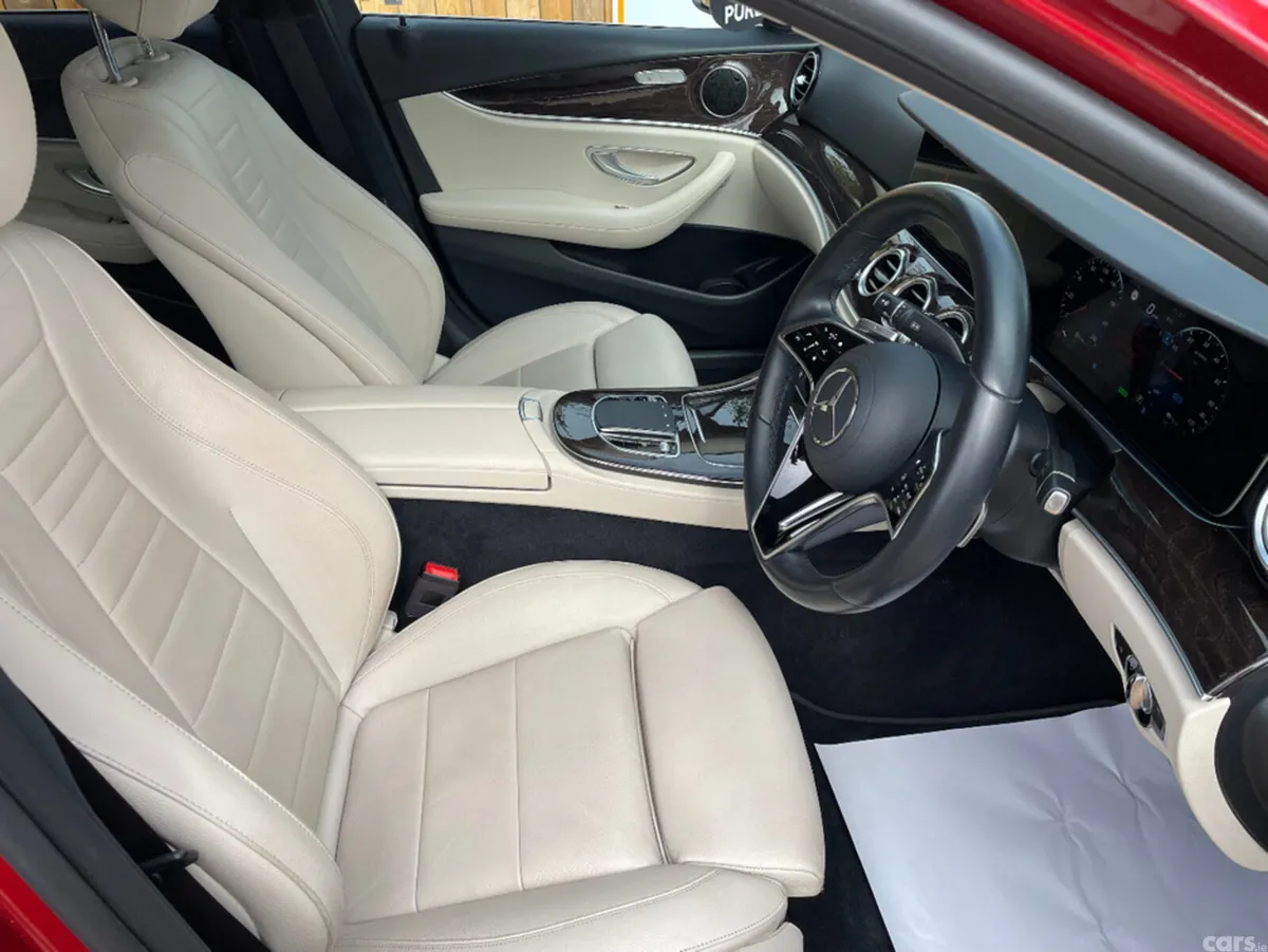Mercedes-Benz E-Class Saloon, Petrol Plug-in Hybrid, 2022, Red