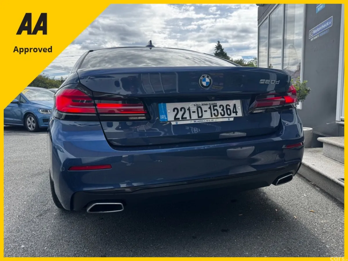 BMW 5-Series Saloon, Diesel, 2022, Blue