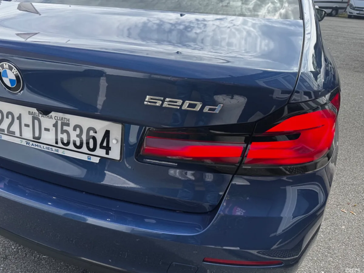 BMW 5-Series Saloon, Diesel, 2022, Blue