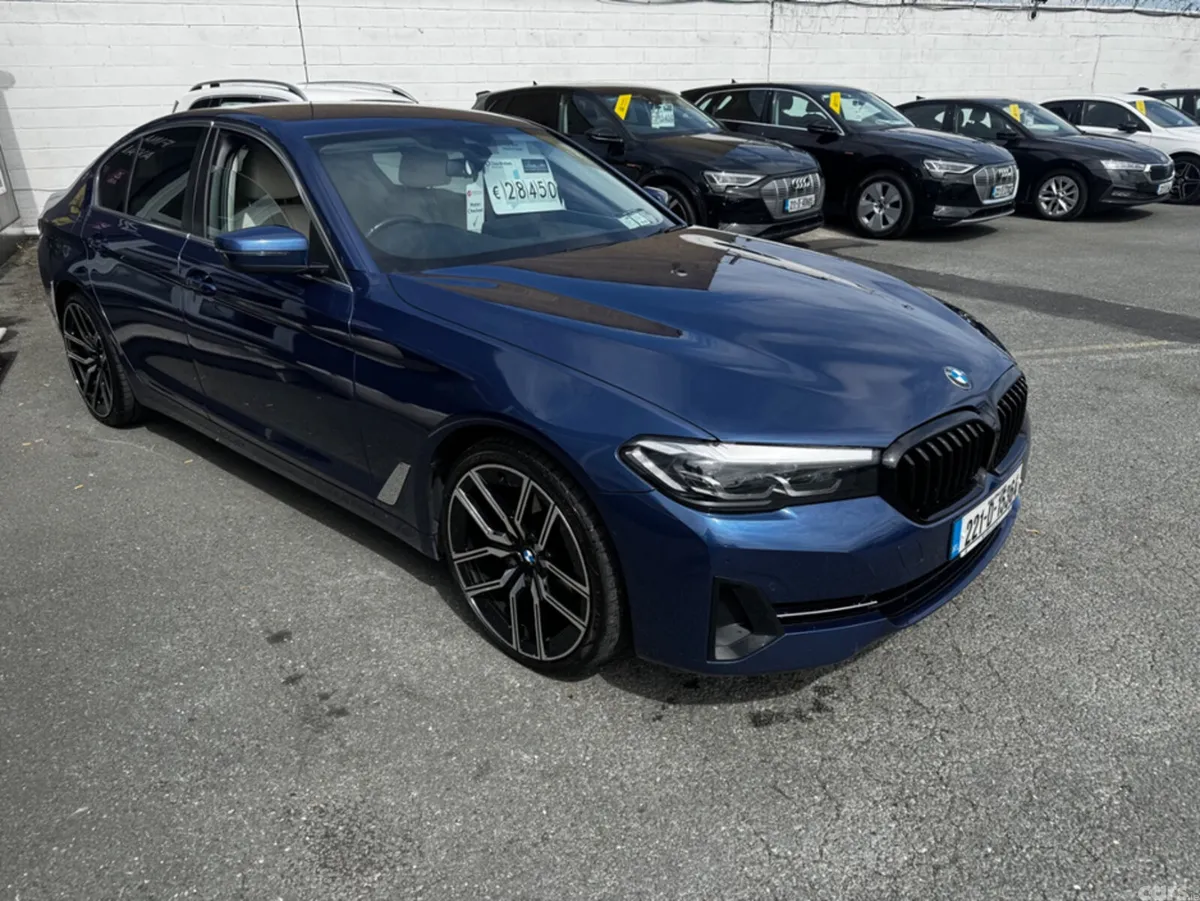 BMW 5-Series Saloon, Diesel, 2022, Blue