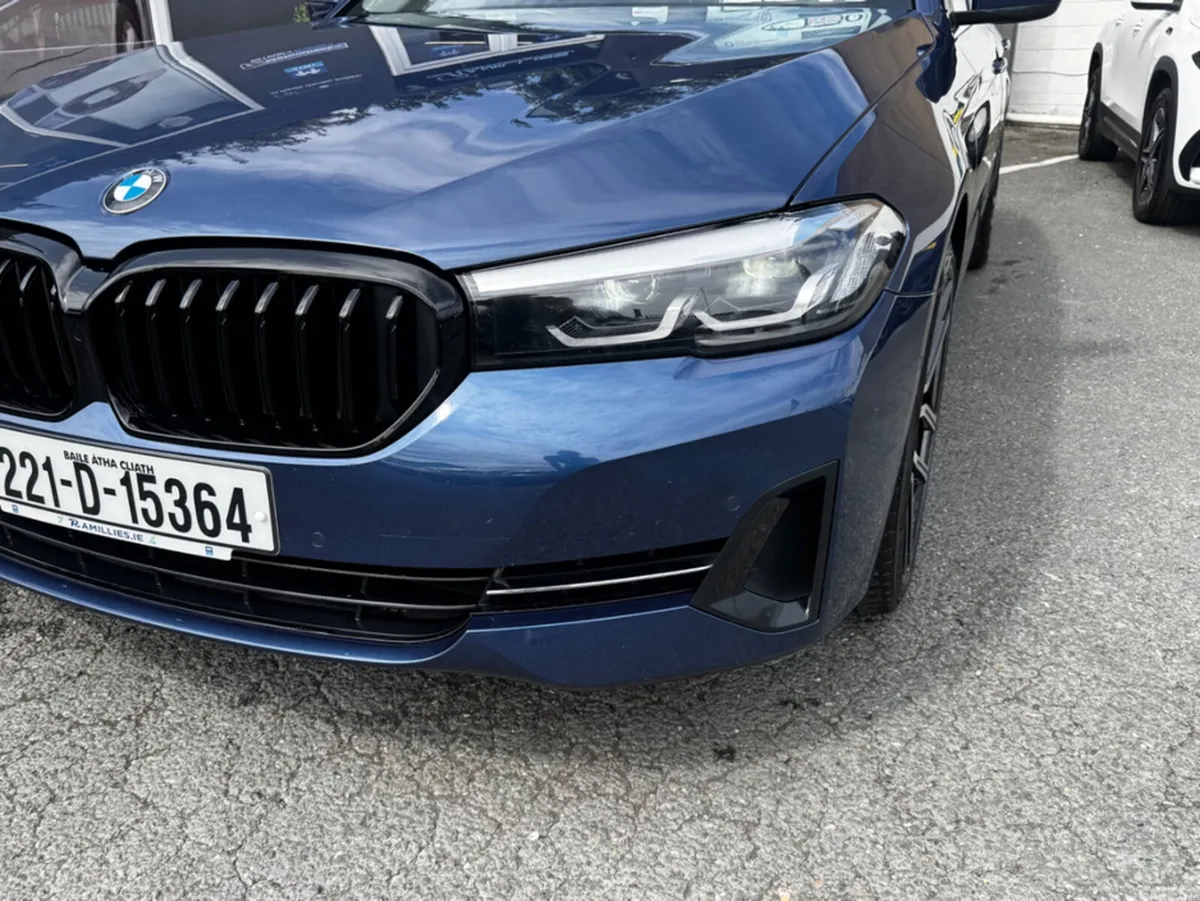 BMW 5-Series Saloon, Diesel, 2022, Blue