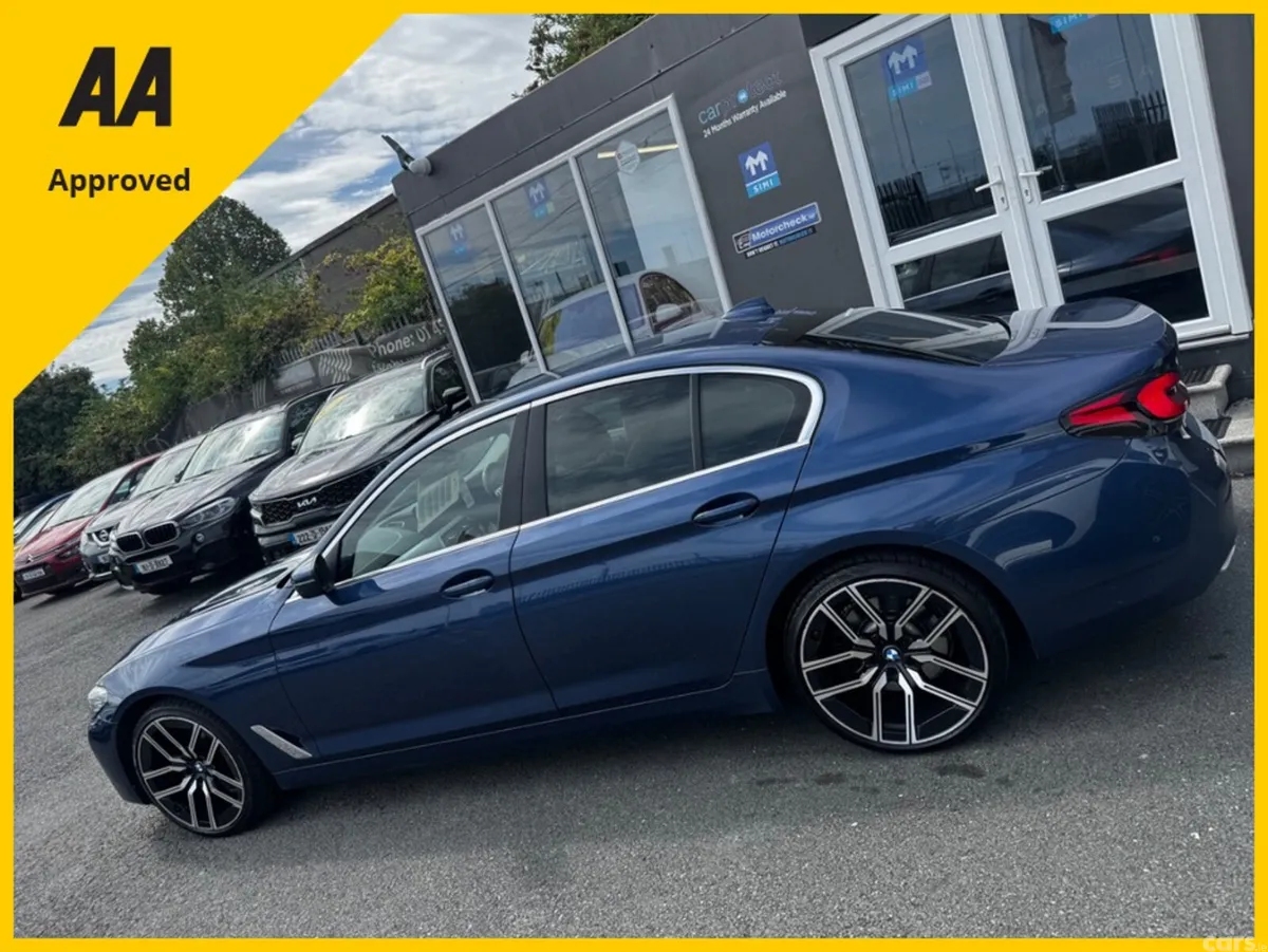 BMW 5-Series Saloon, Diesel, 2022, Blue