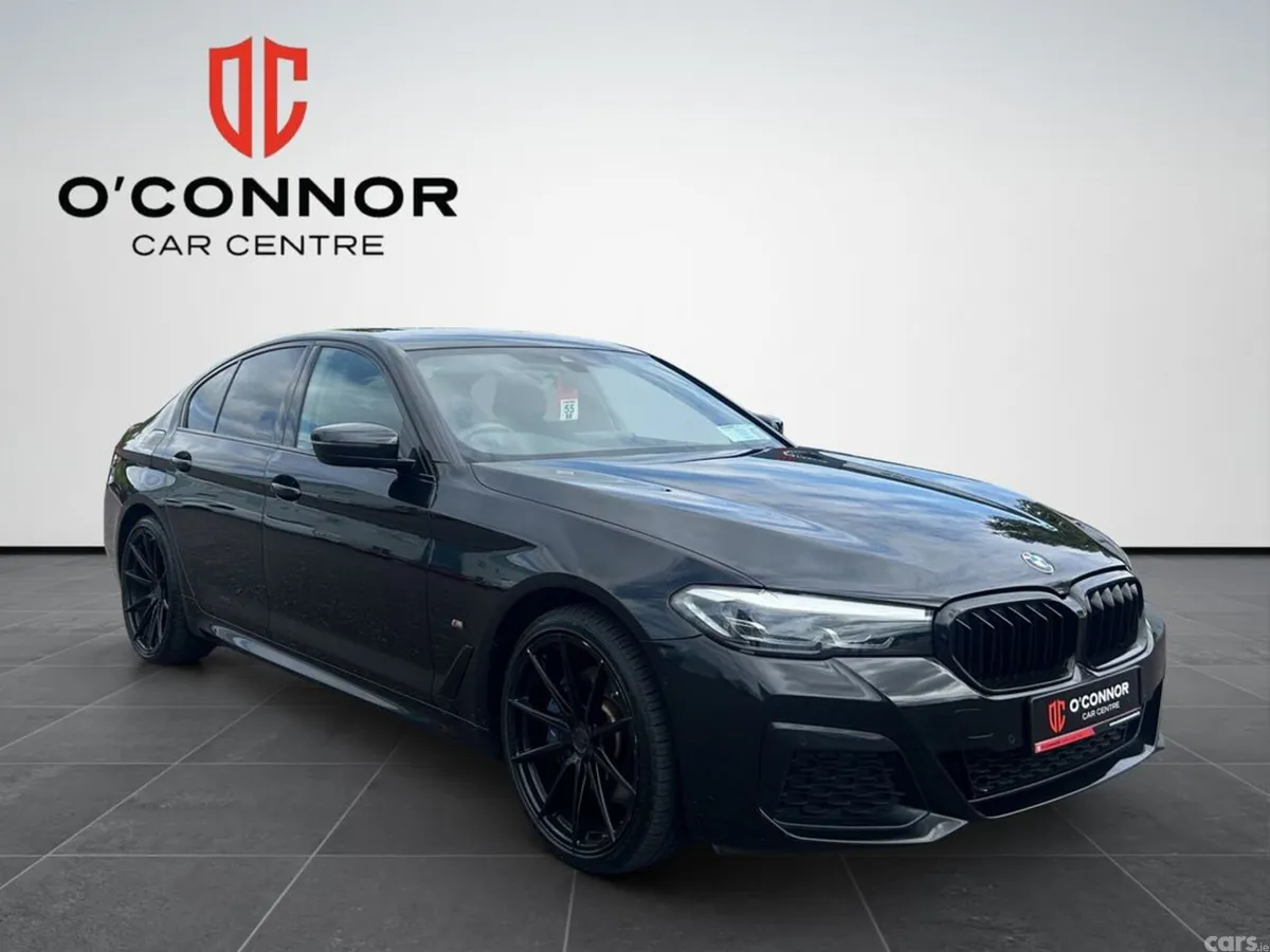 BMW 5-Series Saloon, Petrol Plug-in Hybrid, 2021, Black
