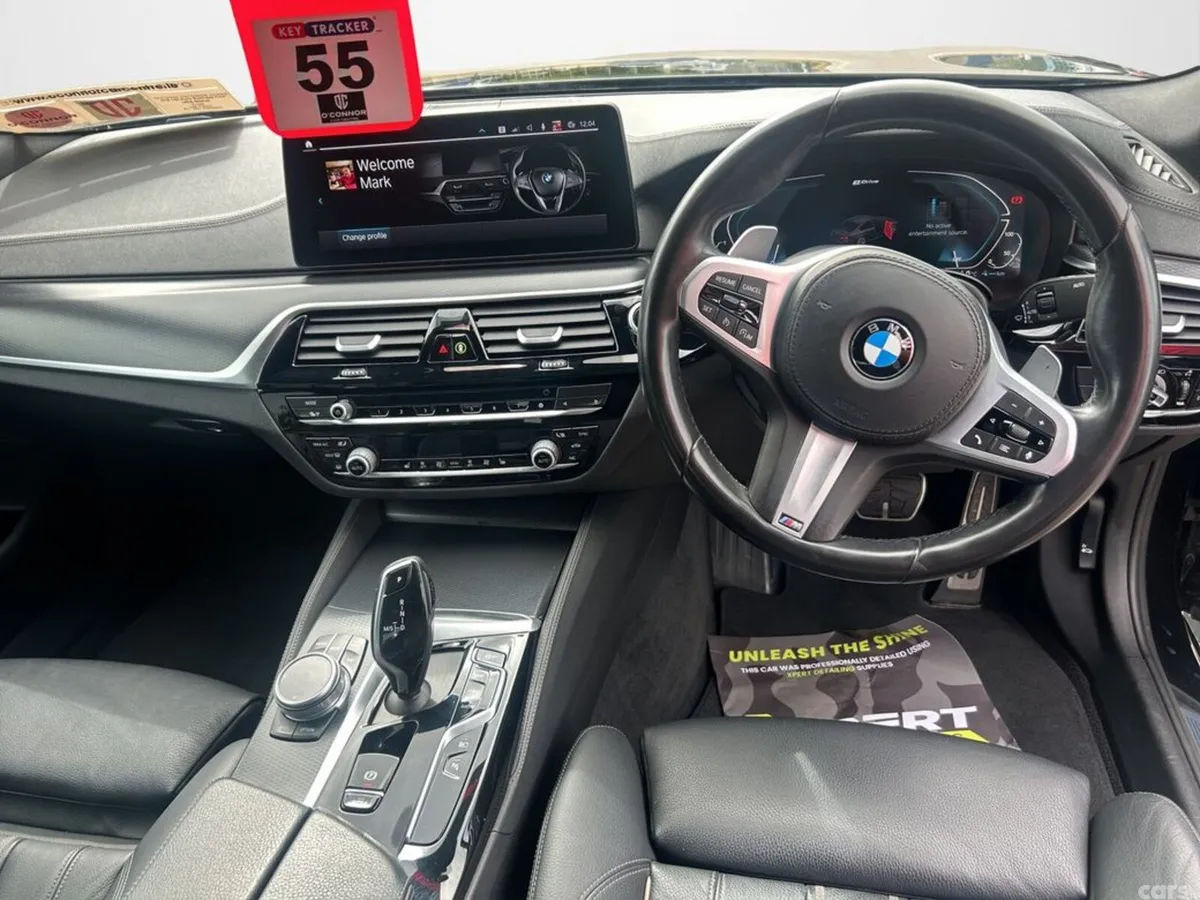 BMW 5-Series Saloon, Petrol Plug-in Hybrid, 2021, Black