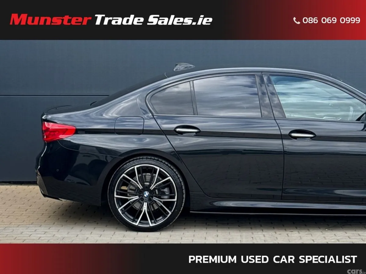 BMW 5-Series Saloon, Diesel, 2018, Black