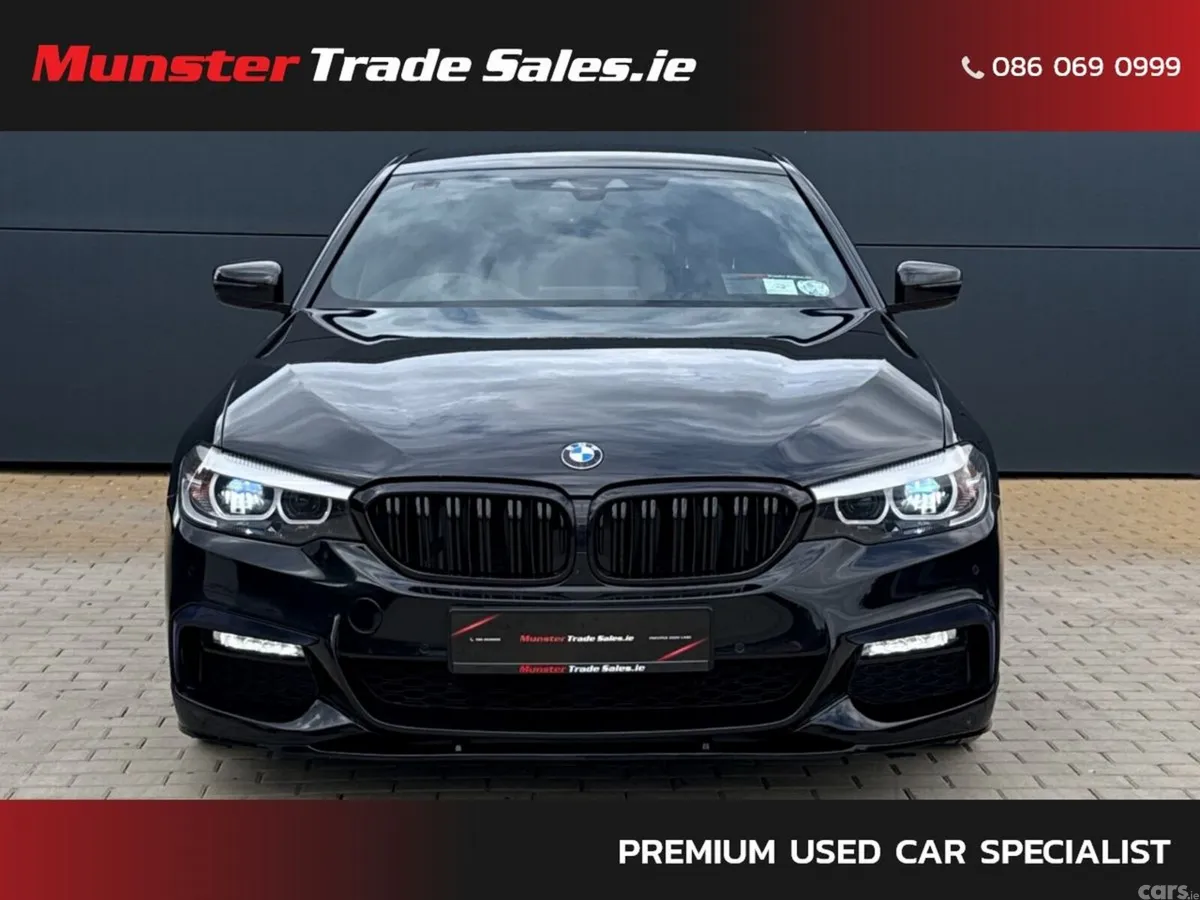 BMW 5-Series Saloon, Diesel, 2018, Black