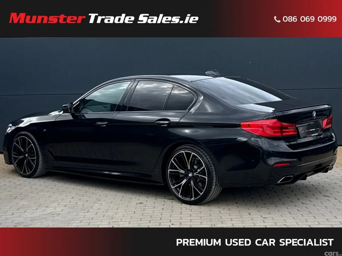 BMW 5-Series Saloon, Diesel, 2018, Black