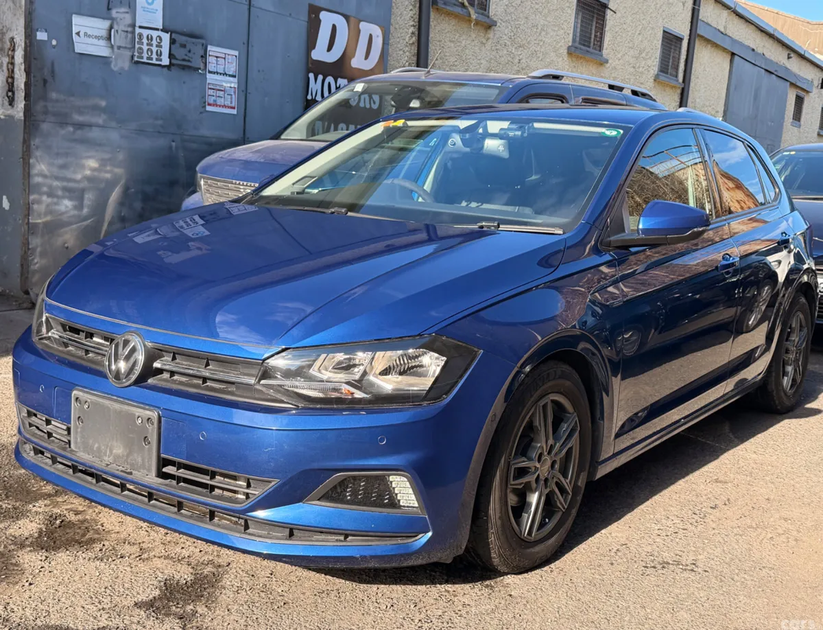 Volkswagen Polo Hatchback, Petrol, 2019, Blue