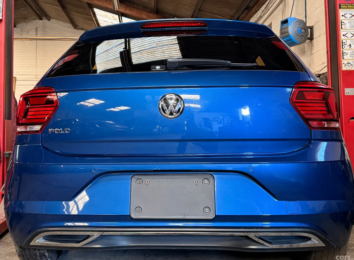 Volkswagen Polo Hatchback, Petrol, 2019, Blue