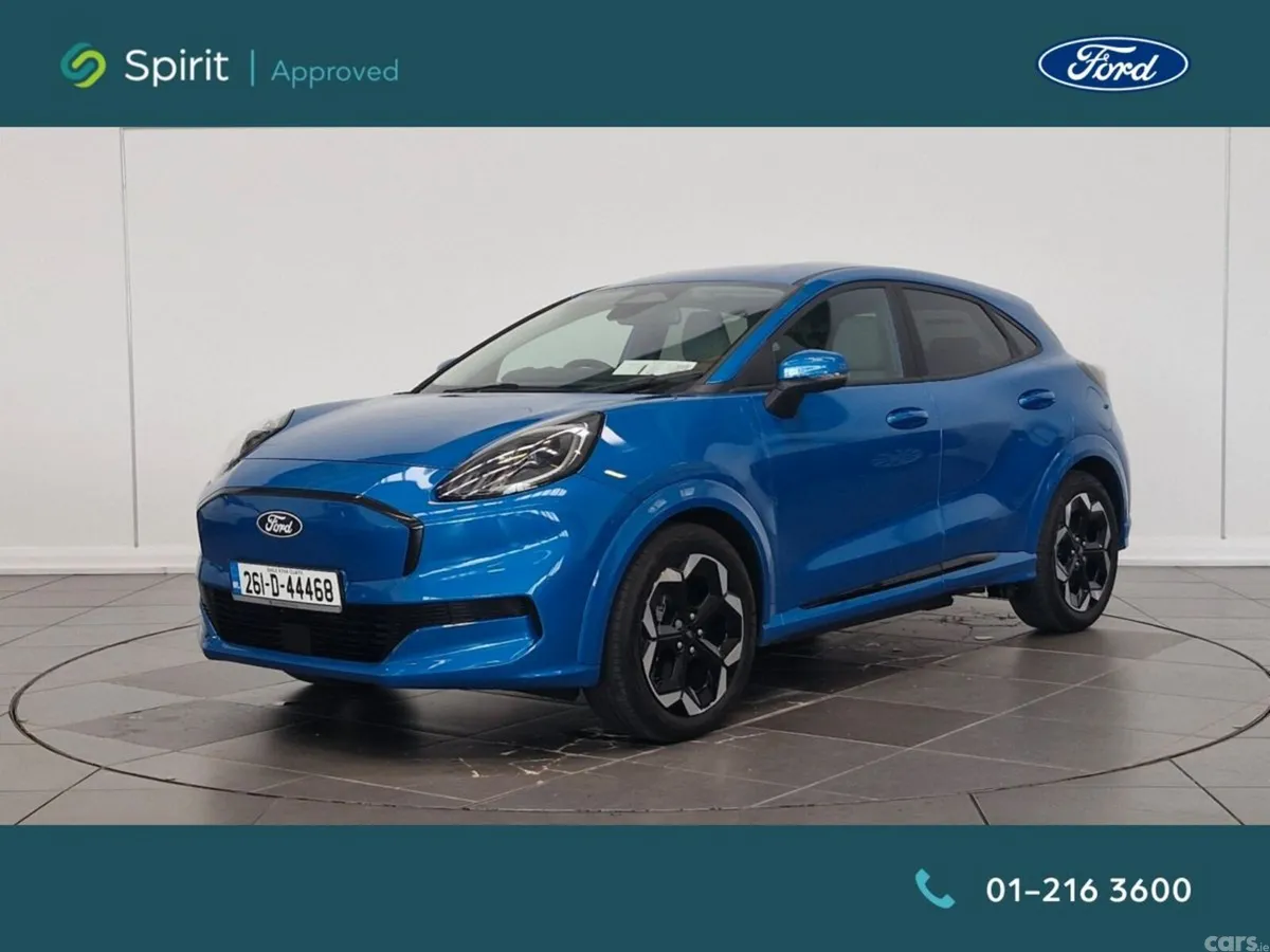 Ford Puma MPV, Electric, 2026, Blue