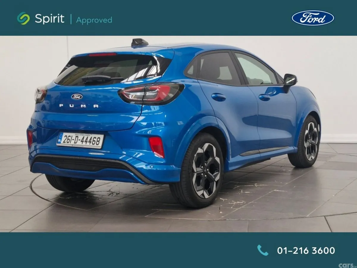 Ford Puma MPV, Electric, 2026, Blue
