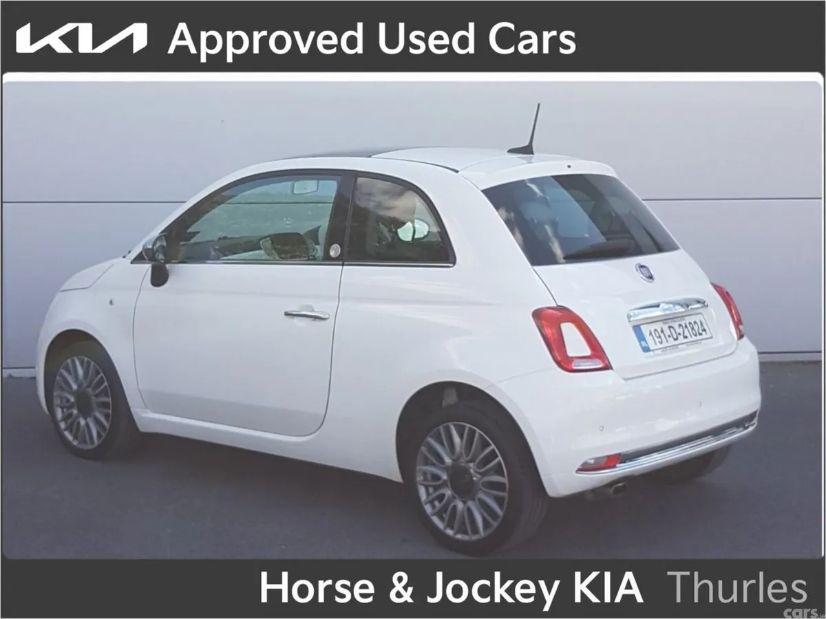 Fiat 500 Hatchback, Petrol, 2019, White