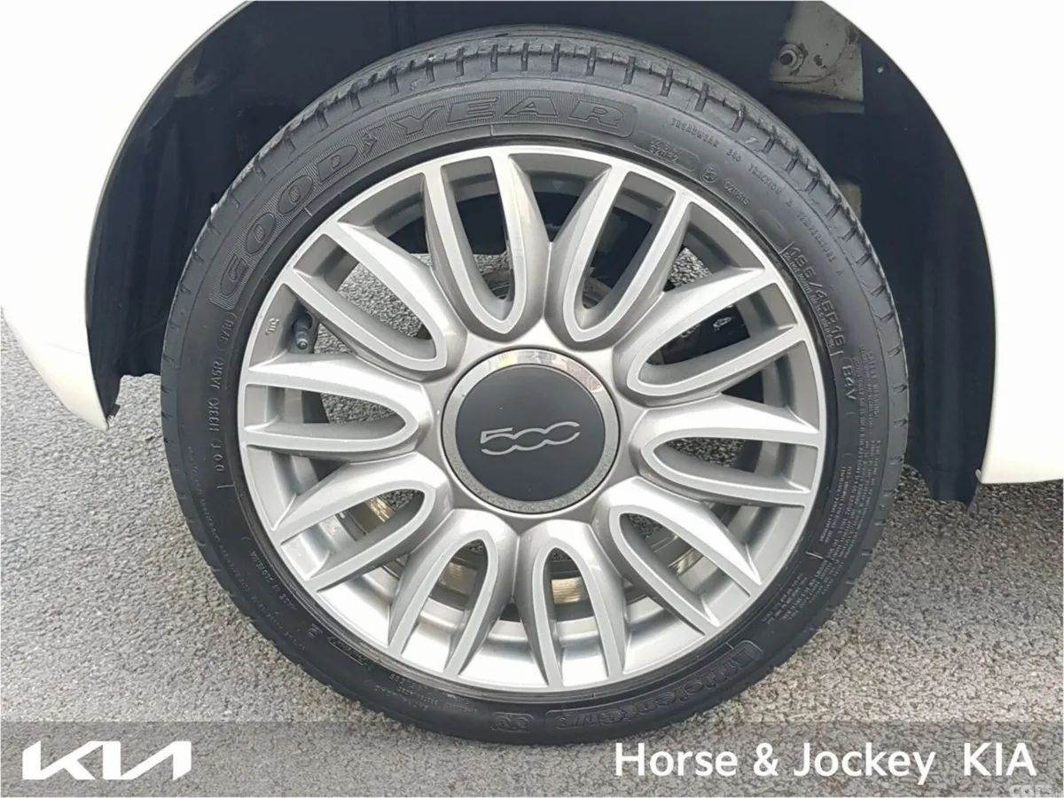 Fiat 500 Hatchback, Petrol, 2019, White