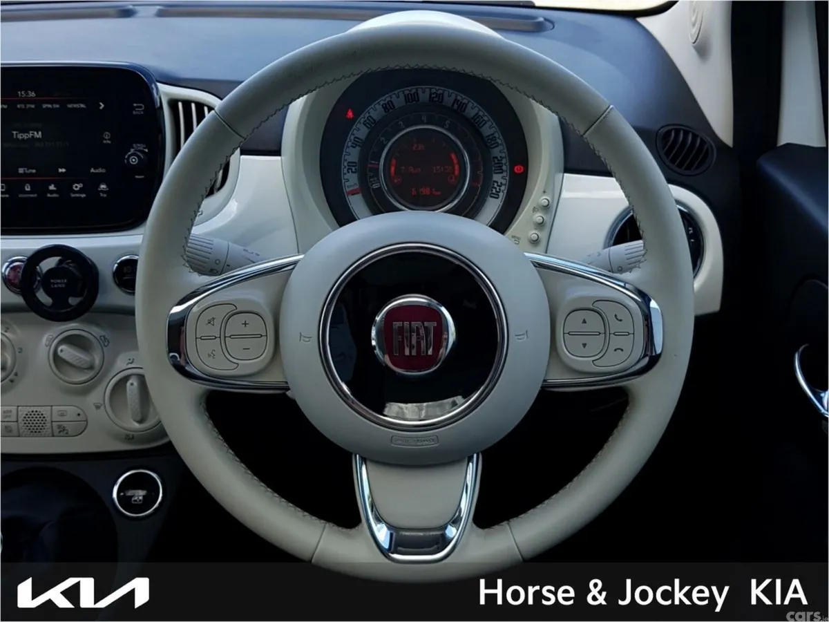 Fiat 500 Hatchback, Petrol, 2019, White