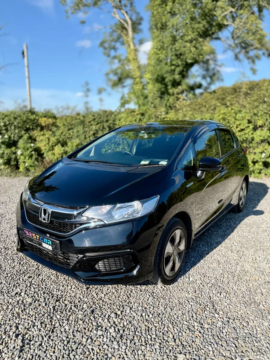 Honda Fit Hatchback, Petrol Hybrid, 2018, Black