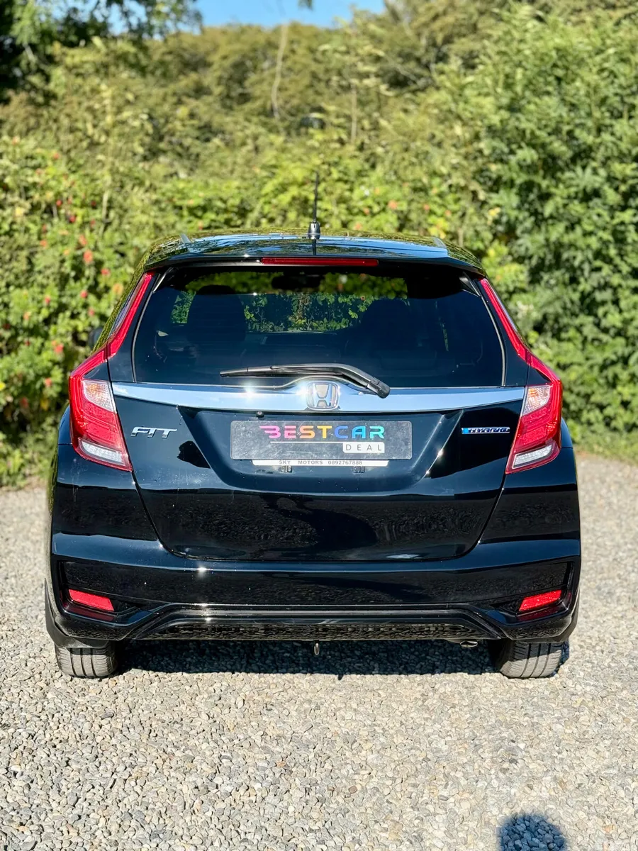 Honda Fit Hatchback, Petrol Hybrid, 2018, Black