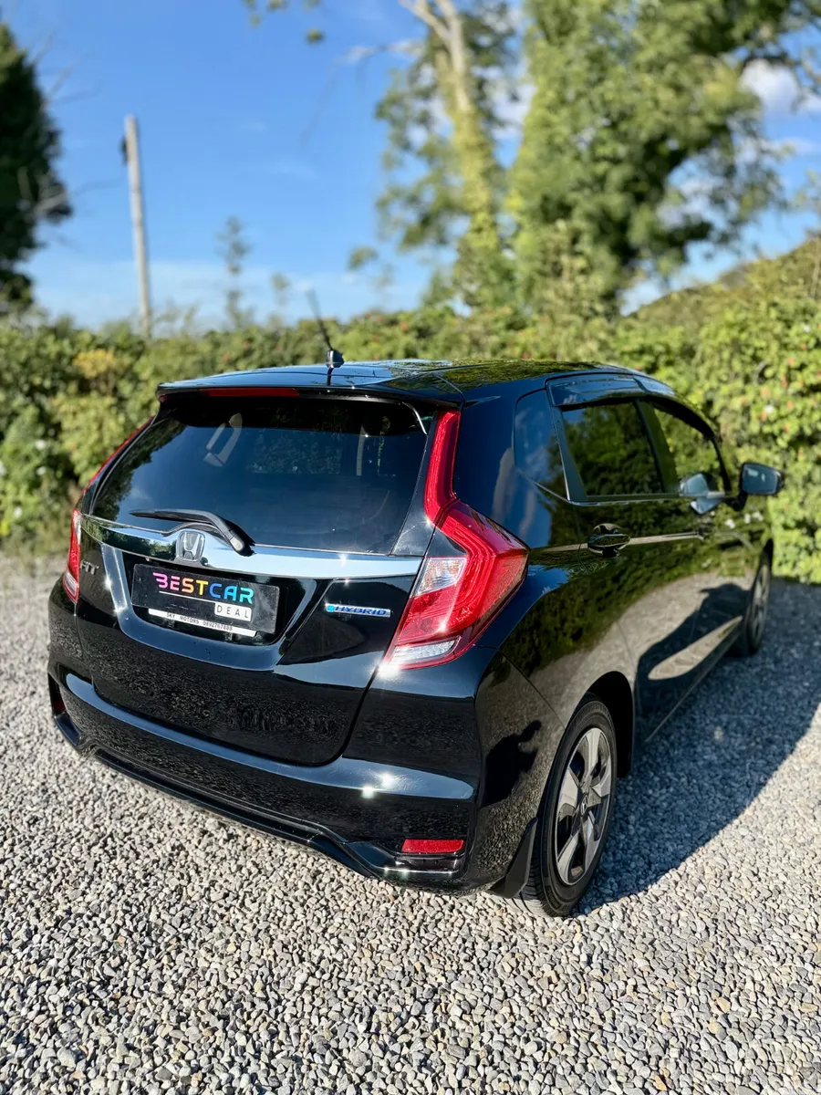 Honda Fit Hatchback, Petrol Hybrid, 2018, Black