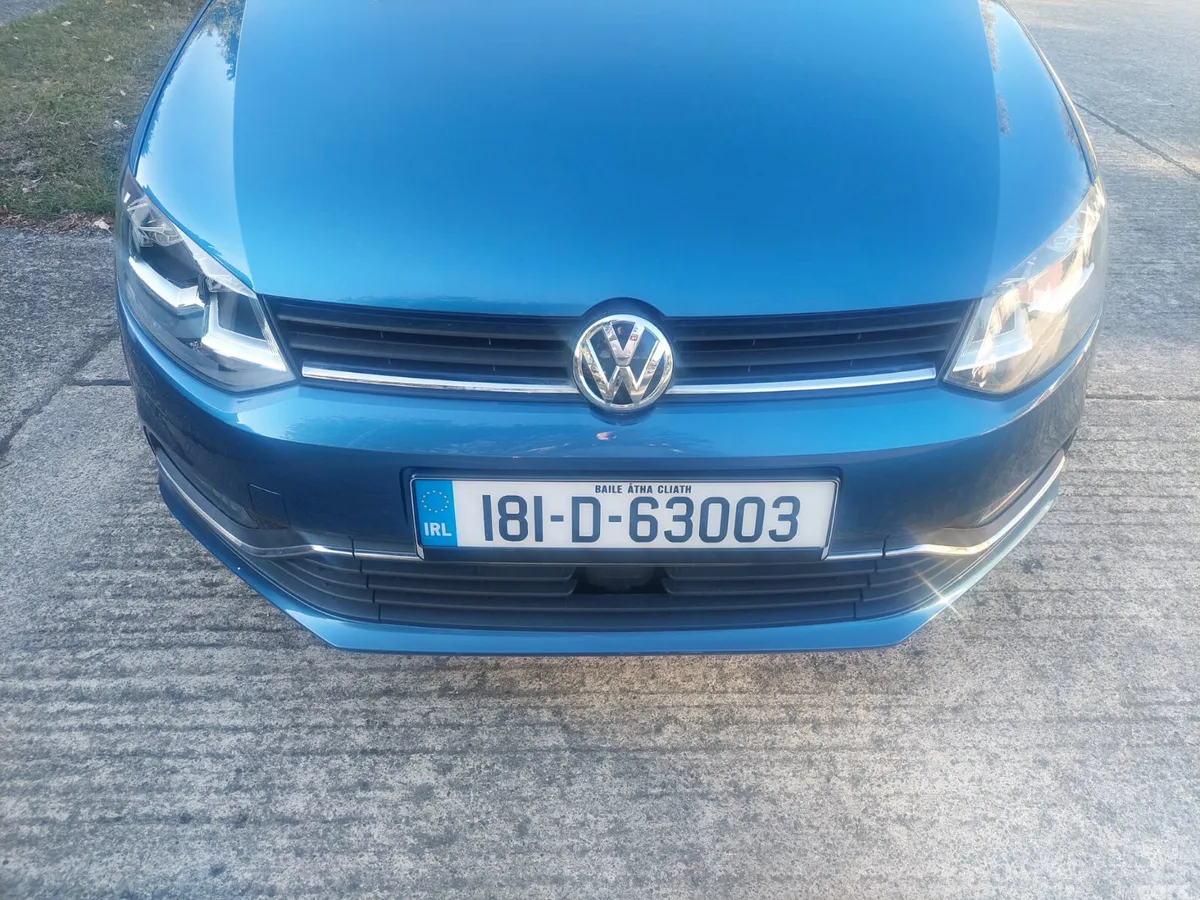 Volkswagen Polo Hatchback, Petrol, 2018, Blue