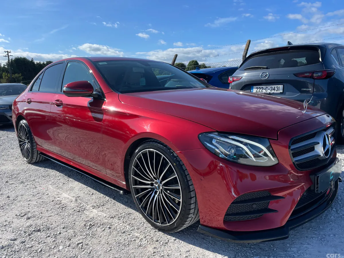 Mercedes-Benz E-Class Saloon, Diesel, 2019, Red
