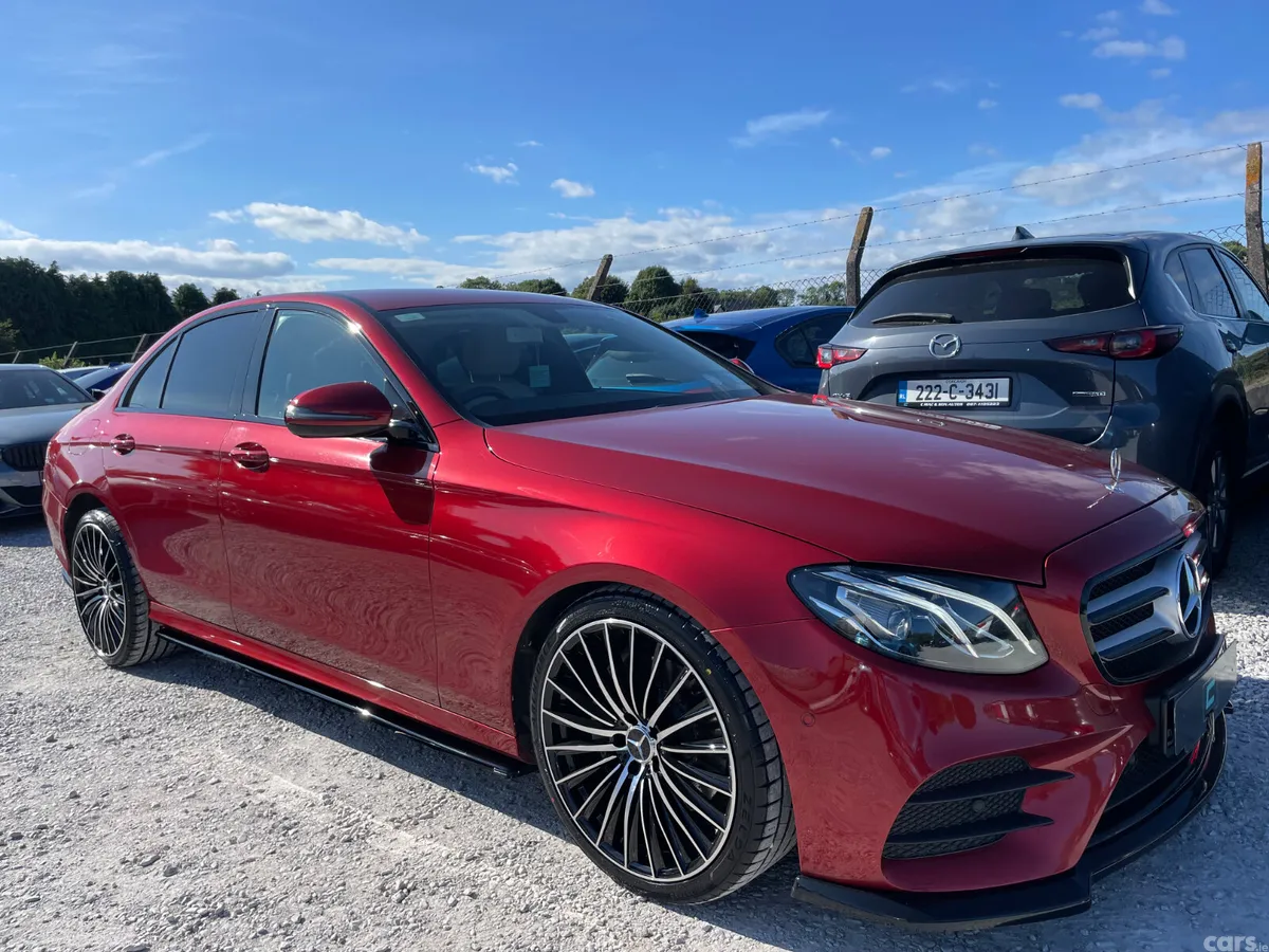 Mercedes-Benz E-Class Saloon, Diesel, 2019, Red