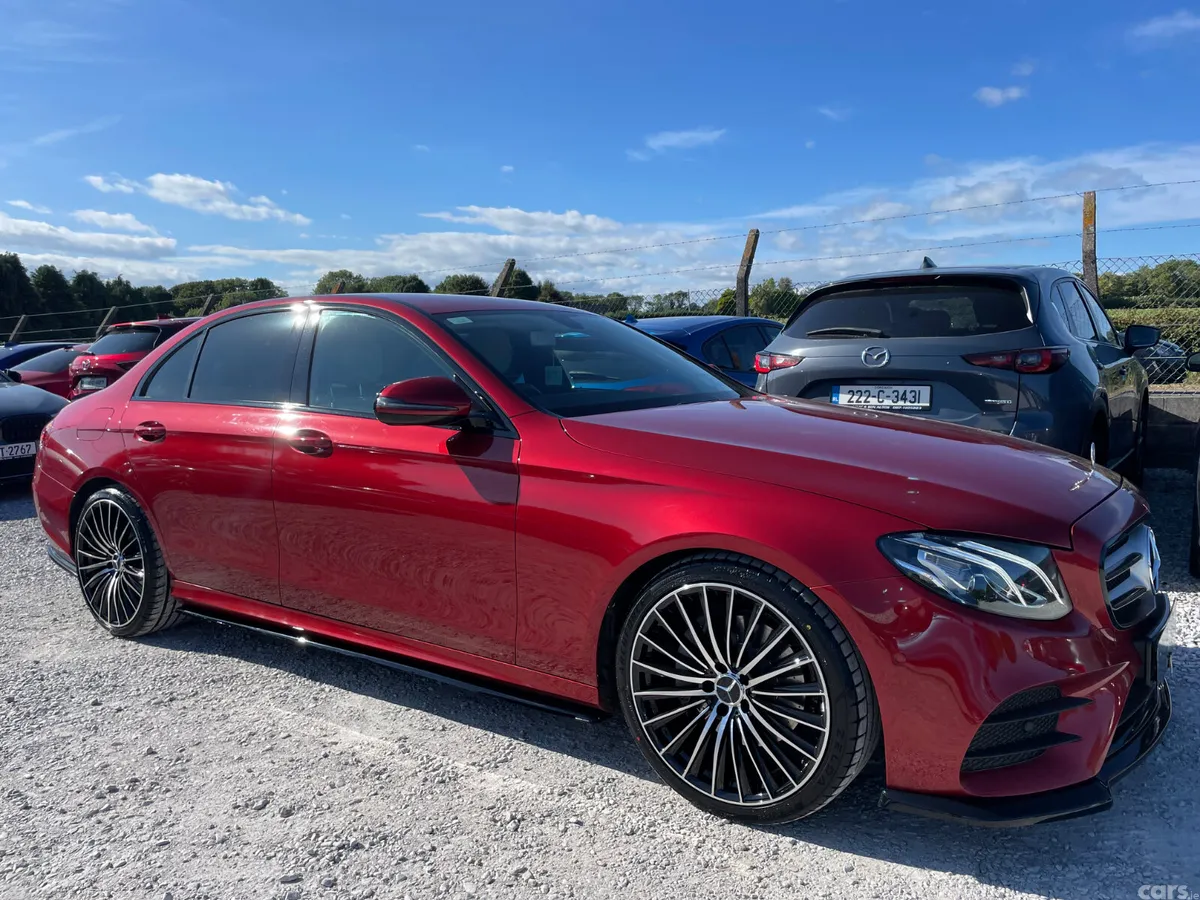 Mercedes-Benz E-Class Saloon, Diesel, 2019, Red