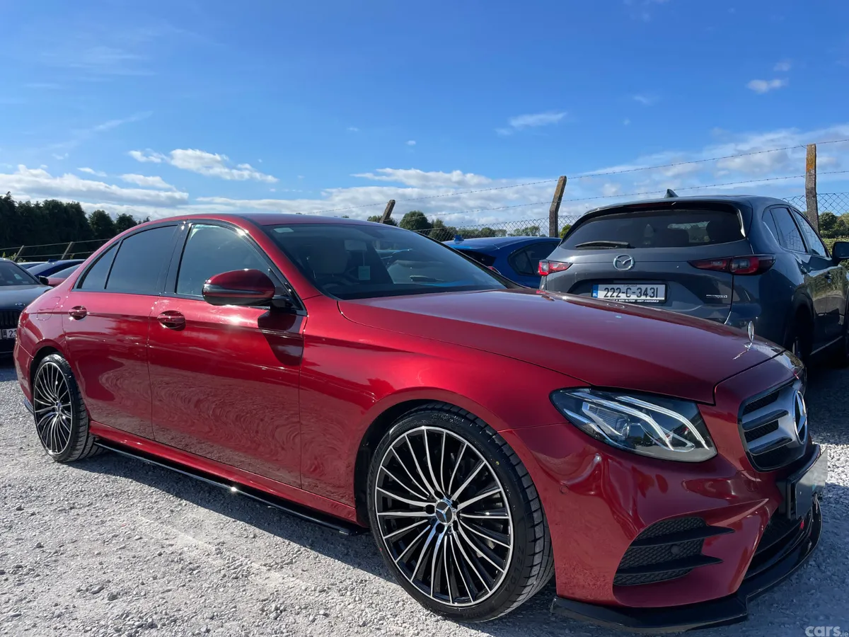Mercedes-Benz E-Class Saloon, Diesel, 2019, Red