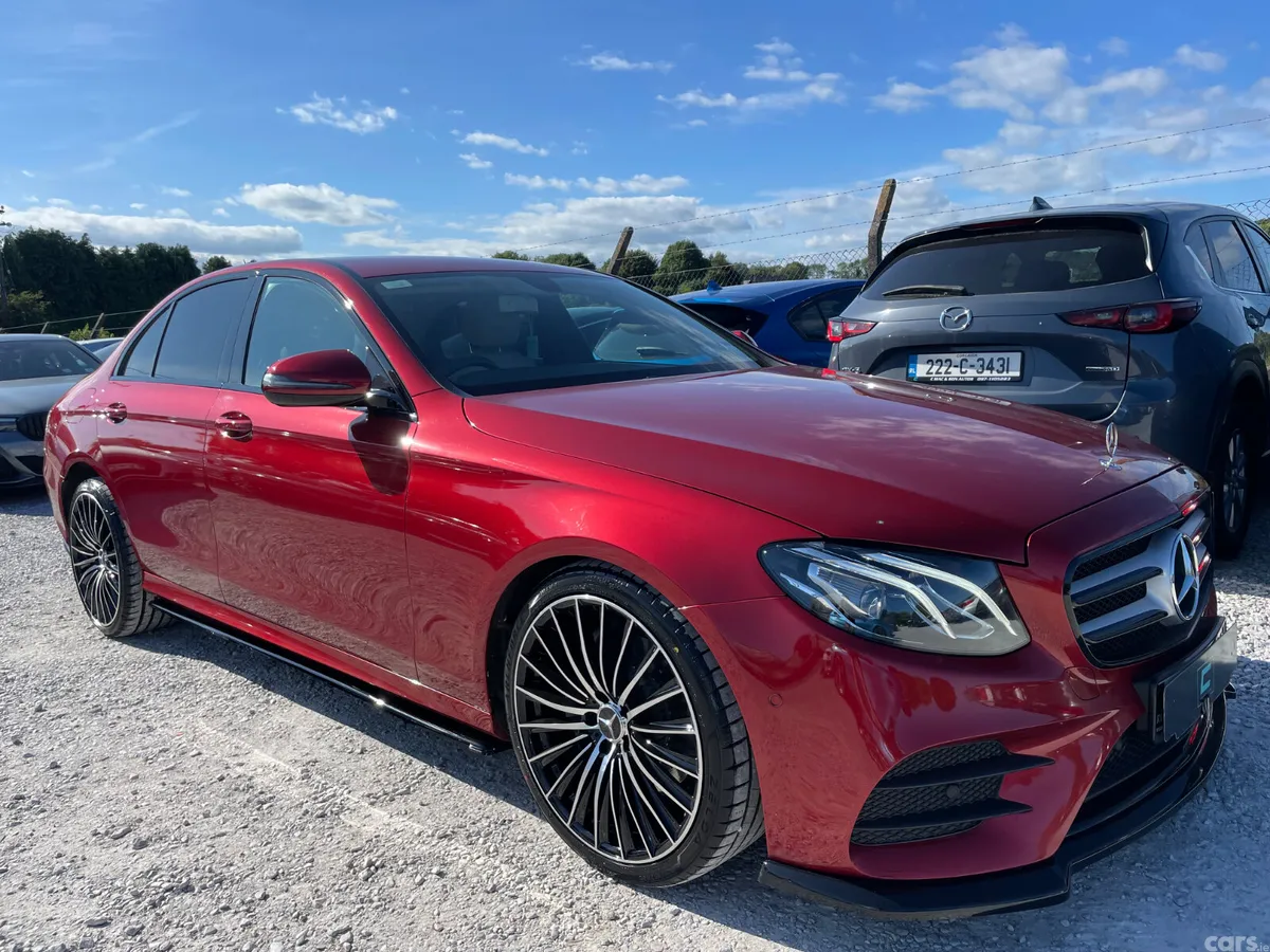 Mercedes-Benz E-Class Saloon, Diesel, 2019, Red