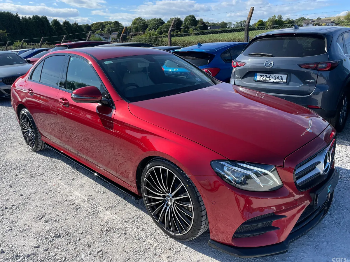 Mercedes-Benz E-Class Saloon, Diesel, 2019, Red