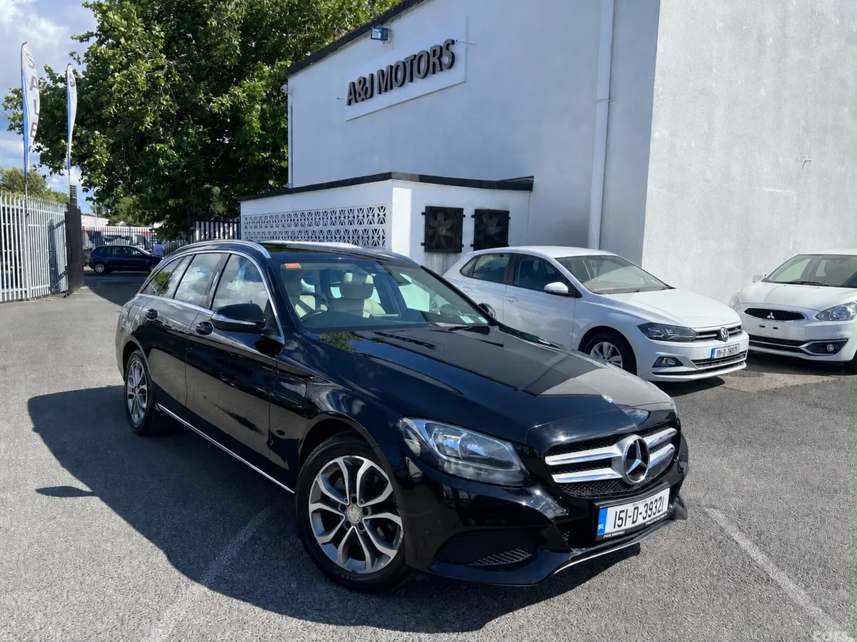 Mercedes-Benz C-Class Estate, Diesel, 2015, Black